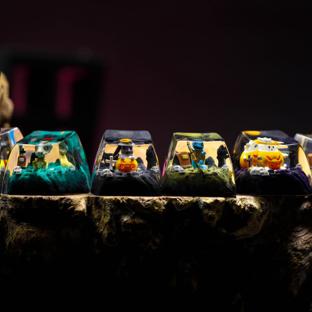 Pokemon Halloween keycap 48 Pokemon Halloween keycap