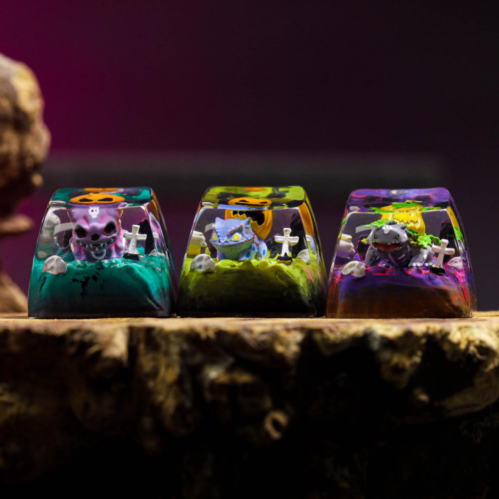 Pokemon Halloween keycap