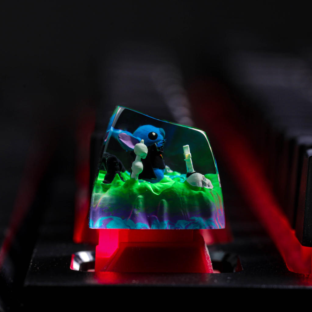 Stitch Halloween Keycap Stitch halloween keycap
