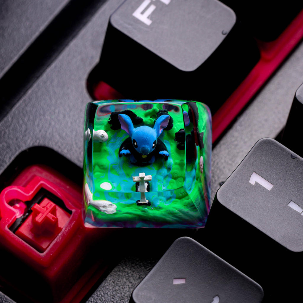 Stitch Halloween Keycap Stitch halloween keycap