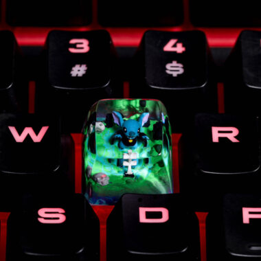 Stitch Halloween keycap