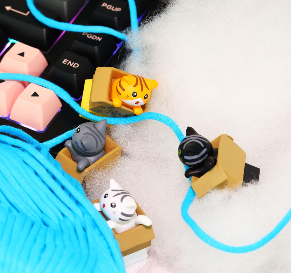 Cute cat keycap ver 2 15 Cute cat keycap ver 2