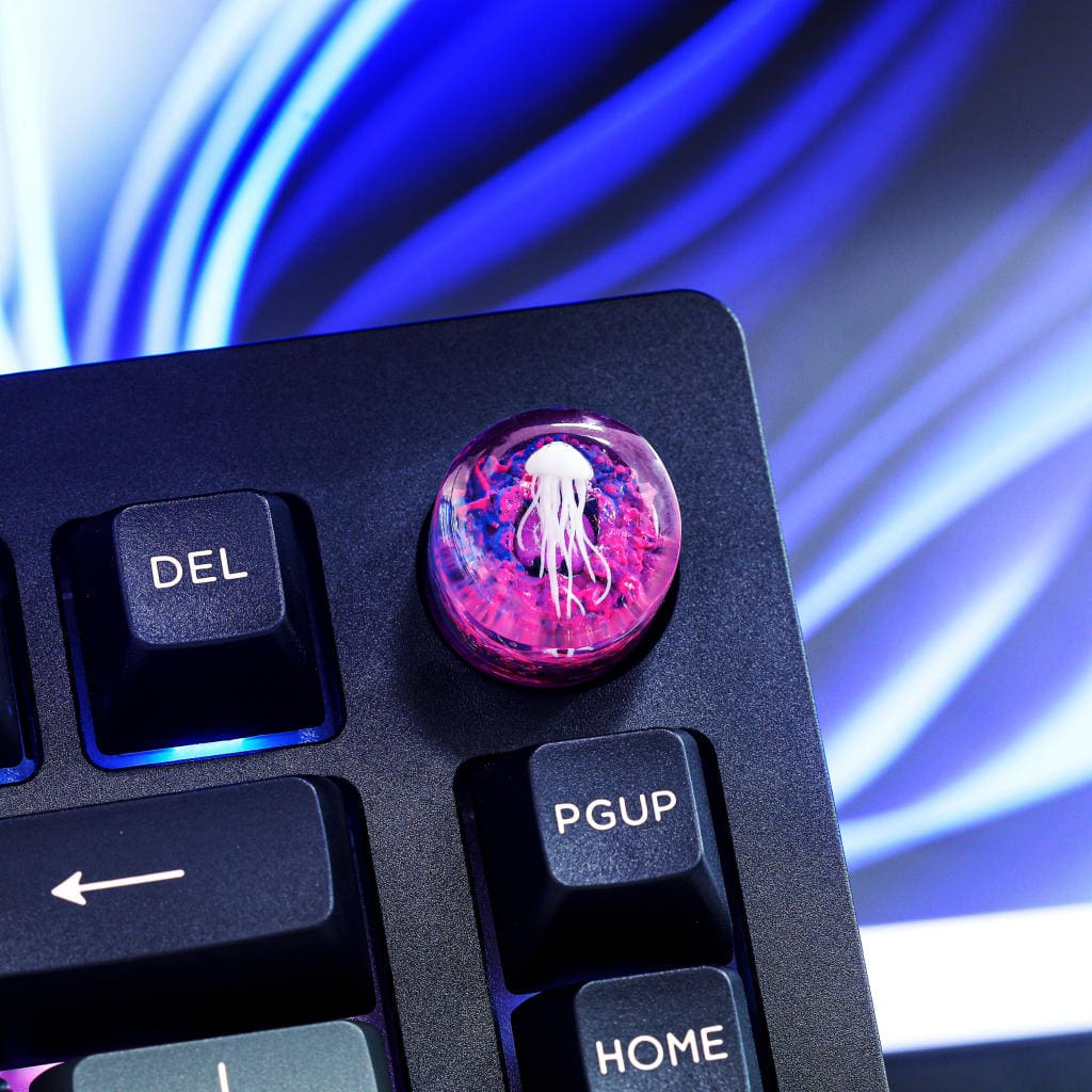 Jellyfish Volume Switch Knobs keycap 4 Jellyfish Volume Switch Knobs keycap