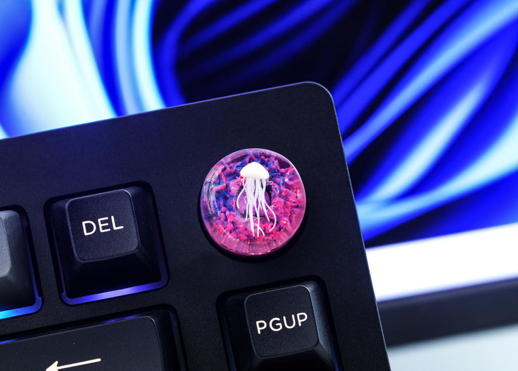 Jellyfish Volume Switch Knobs keycap 3 Jellyfish Volume Switch Knobs keycap