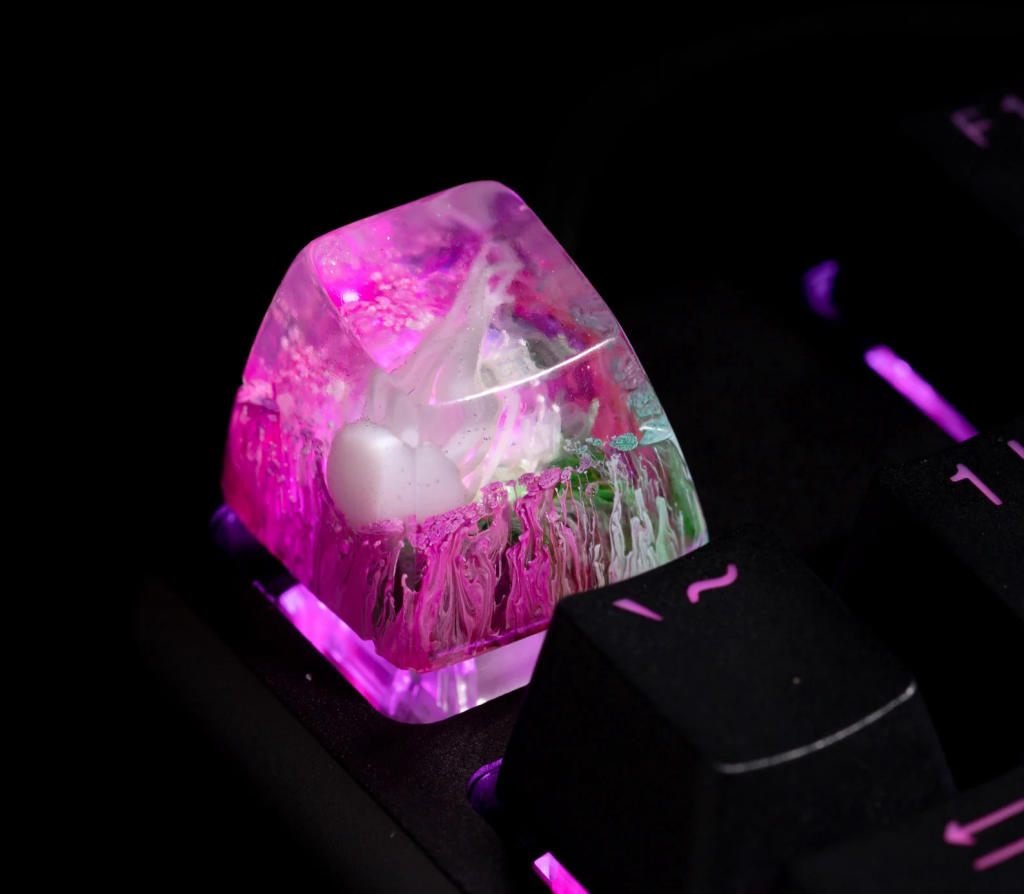 Jellyfish Volume Switch Knobs keycap 10 Jellyfish Volume Switch Knobs keycap