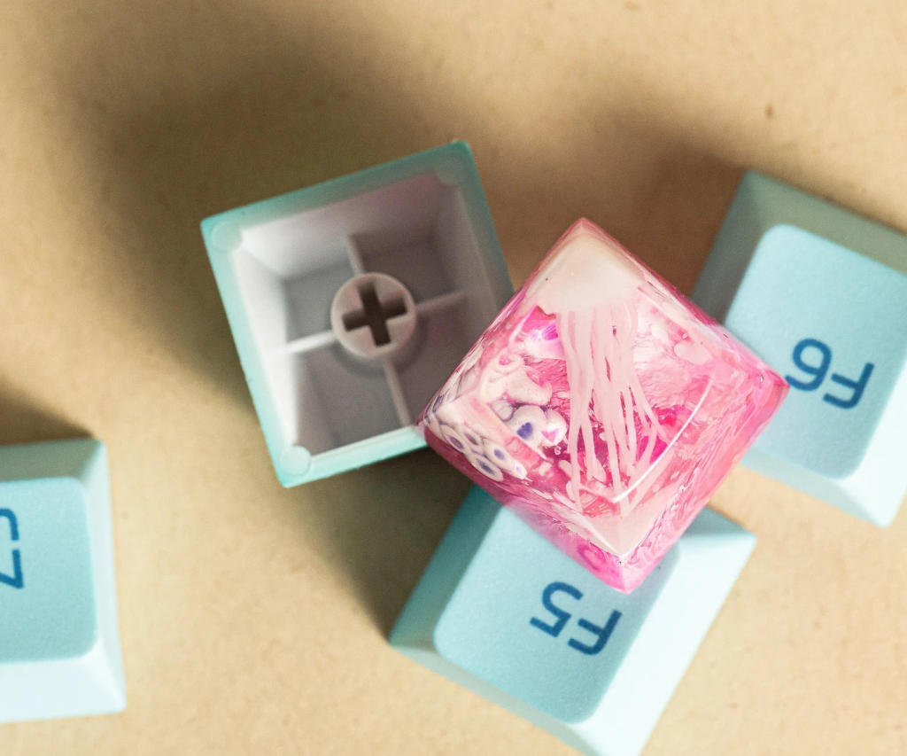 Jellyfish Volume Switch Knobs keycap 11 Jellyfish Volume Switch Knobs keycap