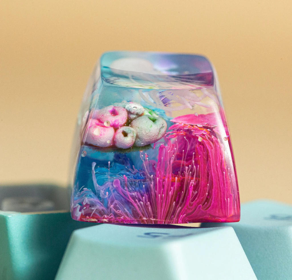 Jellyfish Volume Switch Knobs keycap 13 Jellyfish Volume Switch Knobs keycap
