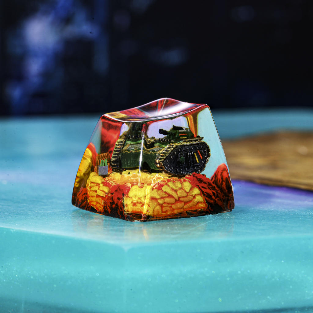 Tanks Resin Keycap Tanks resin keycap