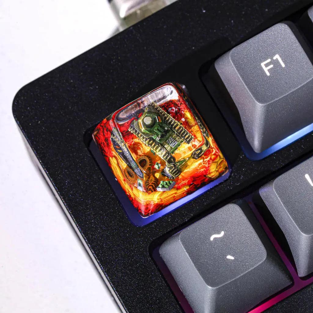Tanks Resin Keycap Tanks resin keycap