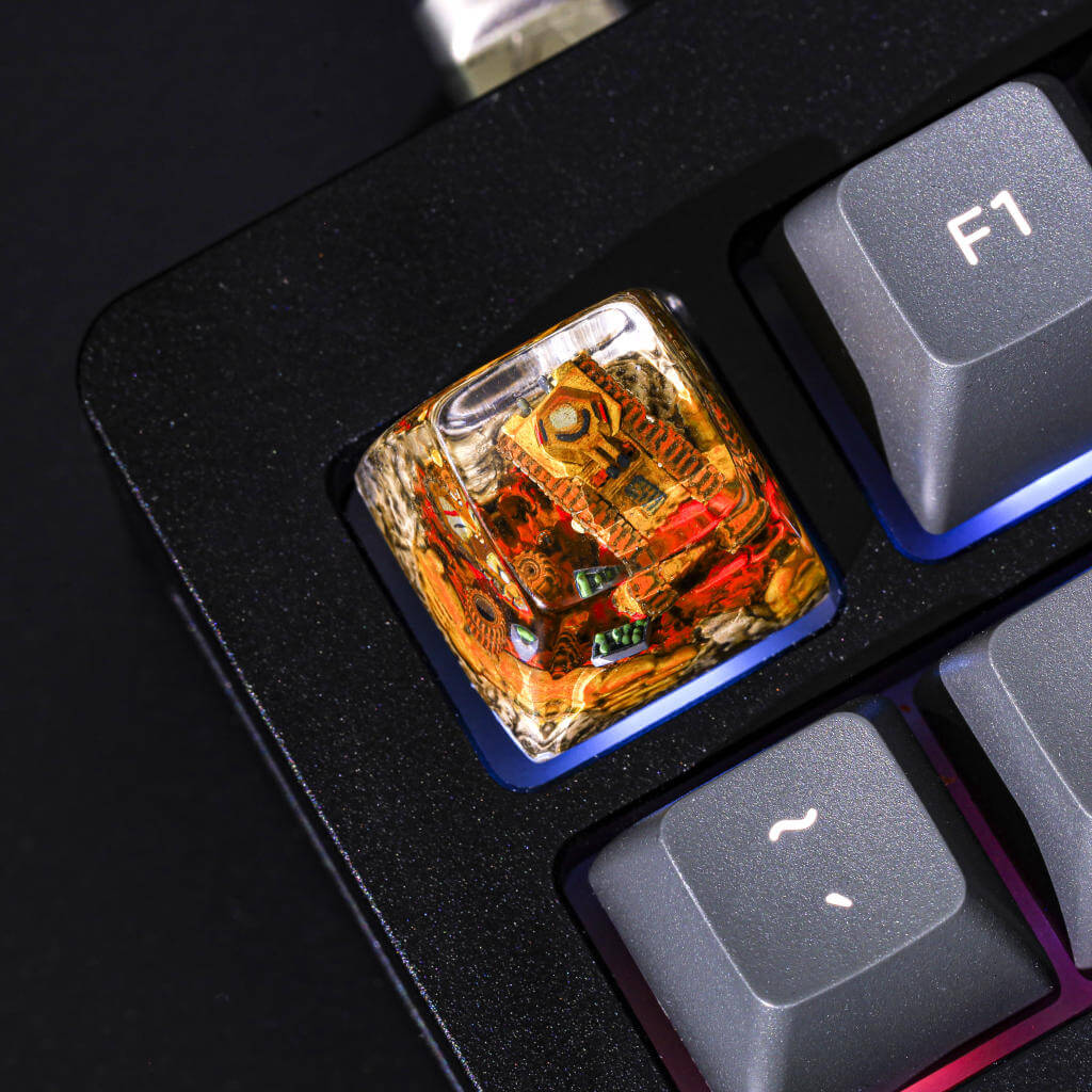 Tanks Resin Keycap Tanks resin keycap