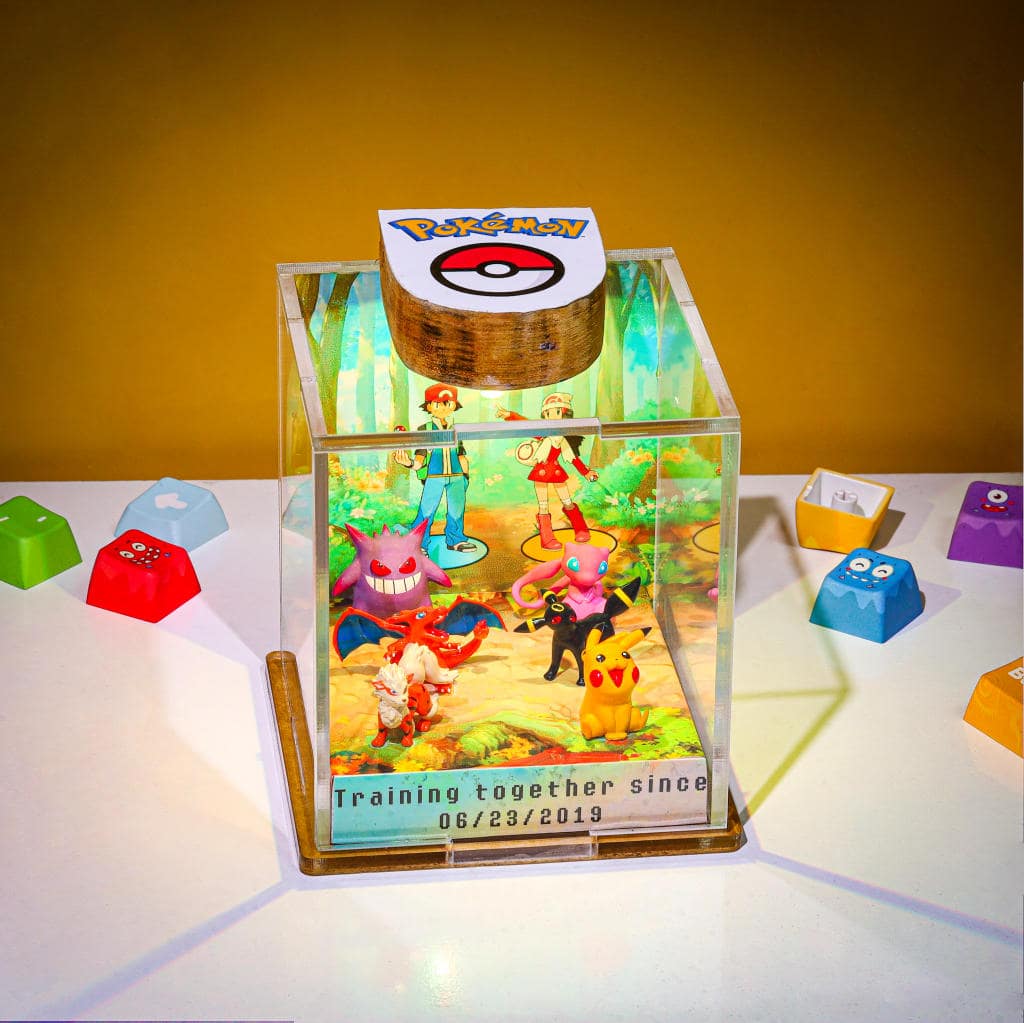 CUSTOMIZABLE Pokemon Anniversary Epoxy Lamp 10 CUSTOMIZABLE Pokemon Anniversary Epoxy Lamp
