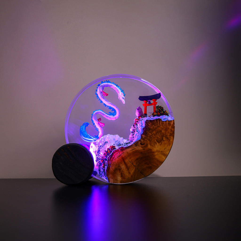 Haku and Totoro Night Light 11 Haku and Totoro Night Light