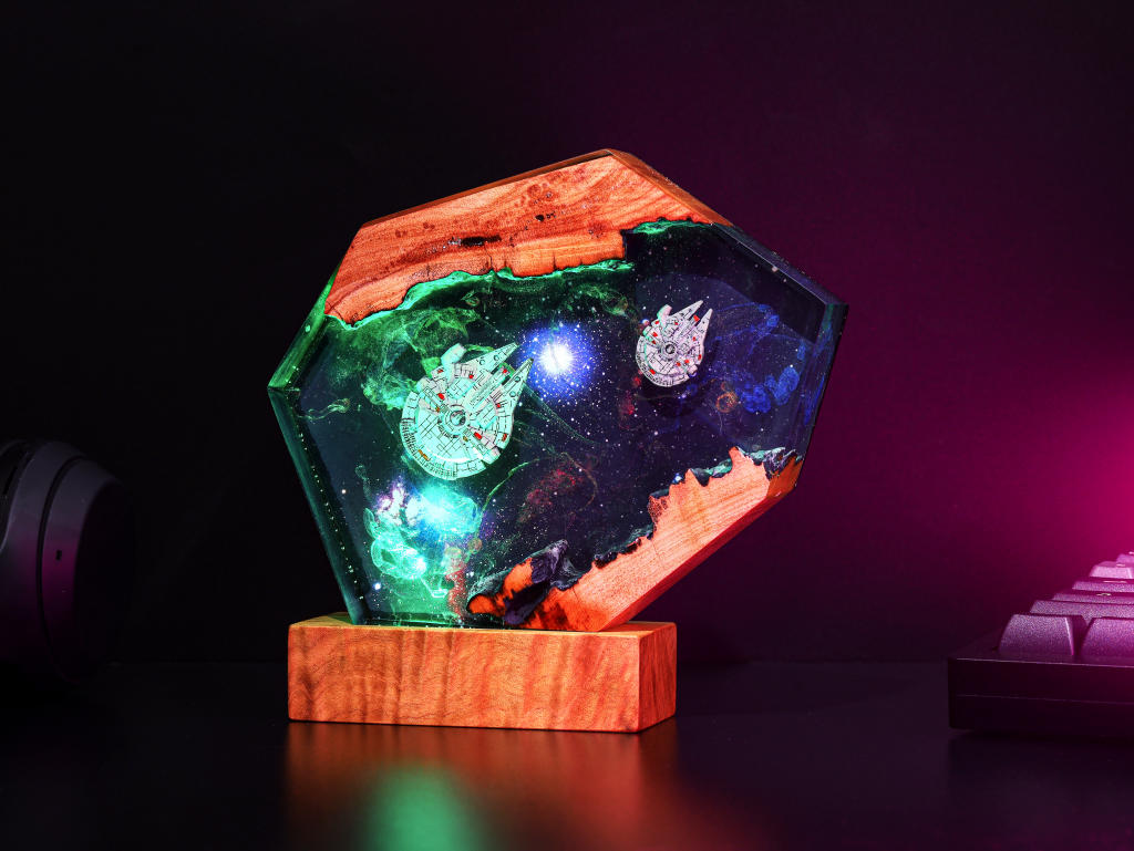 Millennium Falcon Spaceship Night Light 14 Millennium Falcon Spaceship Night Light