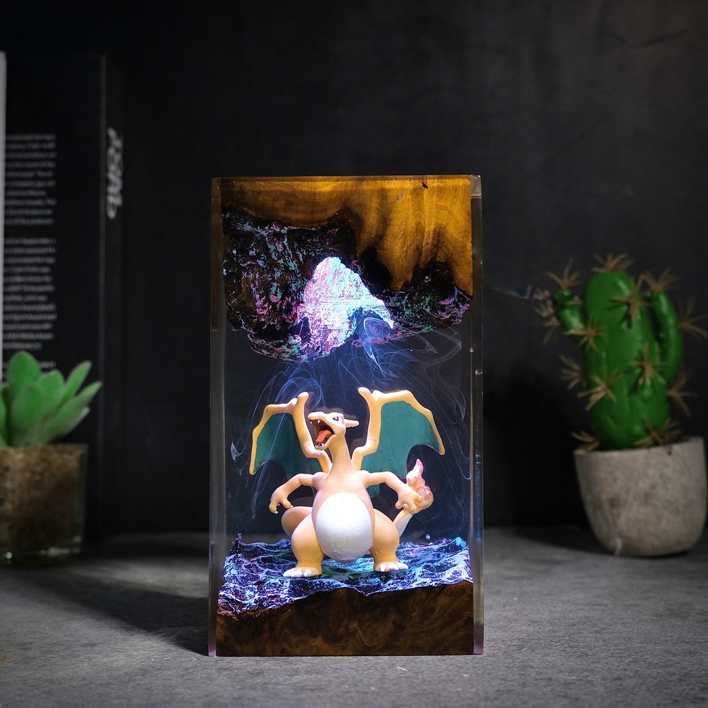 Charizard Pokemon Night Light 3 Pokemon Charizard Table Night Light