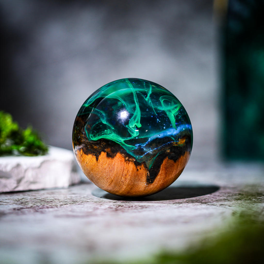Aurora Borealis Paperweight 10 Aurora Borealis Paperweight