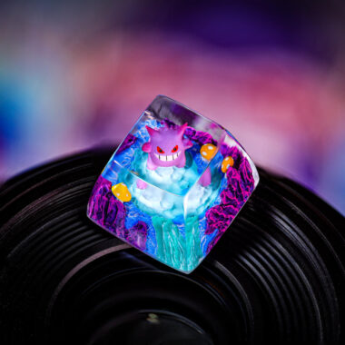 Creepy Gengar Pokemon Keycap