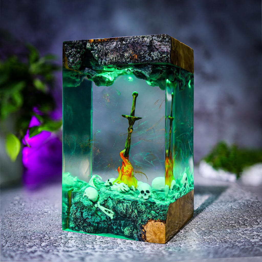 Dark Souls Bonfire Sword Night Lamp 10 Bonfire Dark Soul 3 Lamp ver 1