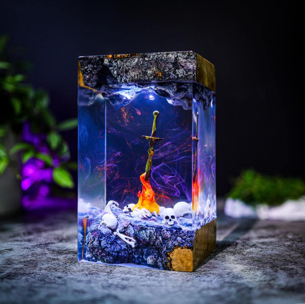 Dark Souls Bonfire Sword Night Lamp 5 Bonfire Dark Soul 3 Lamp ver 1