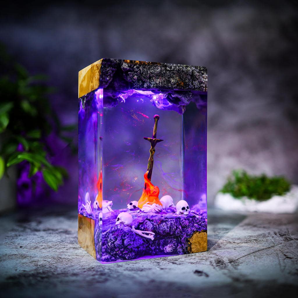 Dark Souls Bonfire Sword Night Lamp 8 Bonfire Dark Soul 3 Lamp ver 1