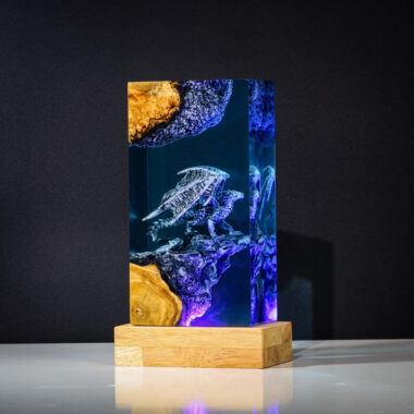 Fourth Wing Dragon Night Light