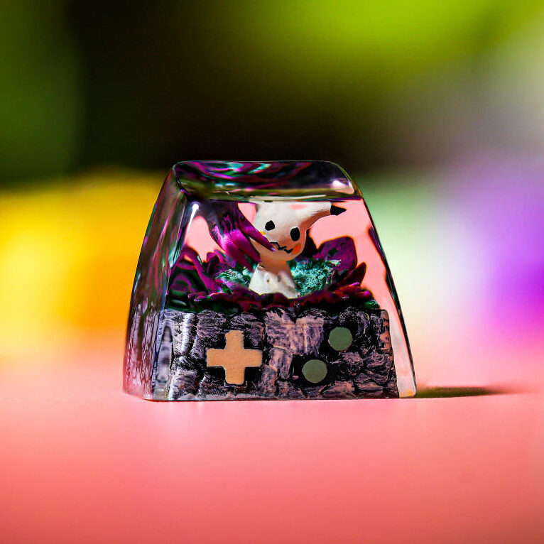 Mimikyu Pokemon Keycap 5 MIMIKYU Pokemon keycap