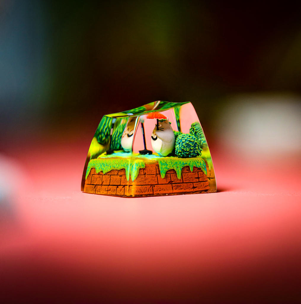 Totoro From My Neighbor Keycap Totoro from my neighbor keycap