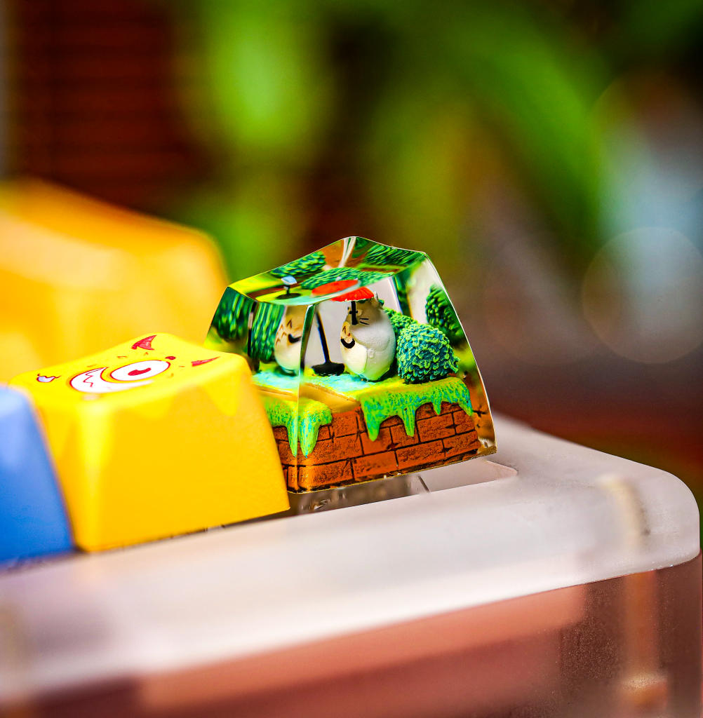 Totoro From My Neighbor Keycap 1 Totoro from my neighbor keycap