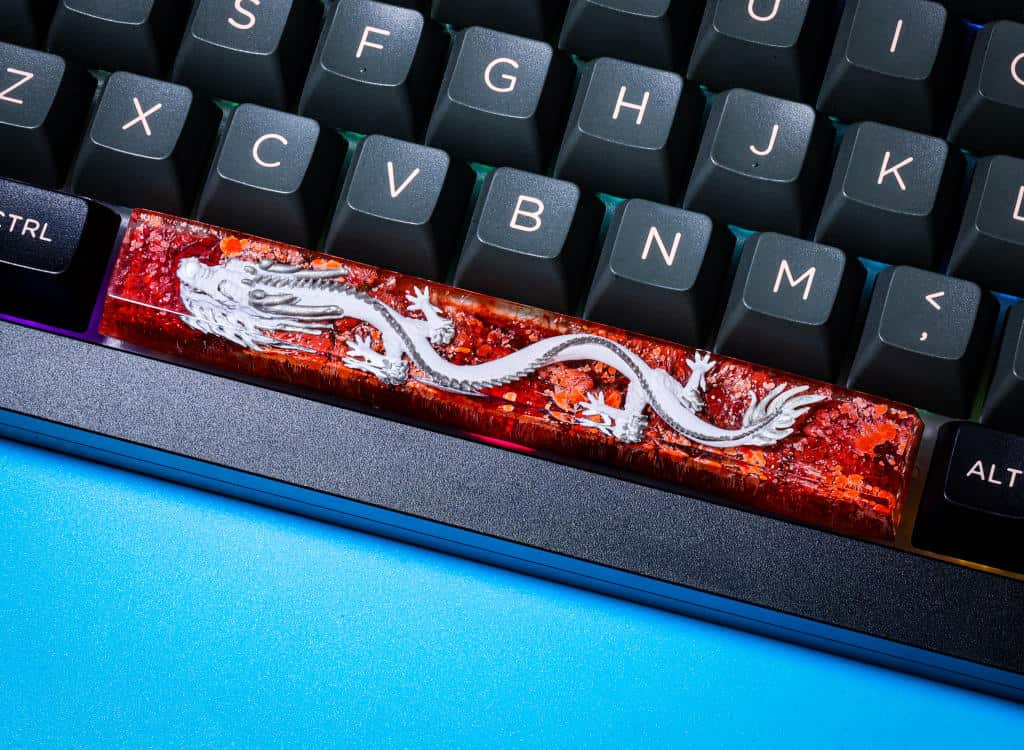 White Dragon Artisan Spacebar 9 White Dragon Artisan Spacebar