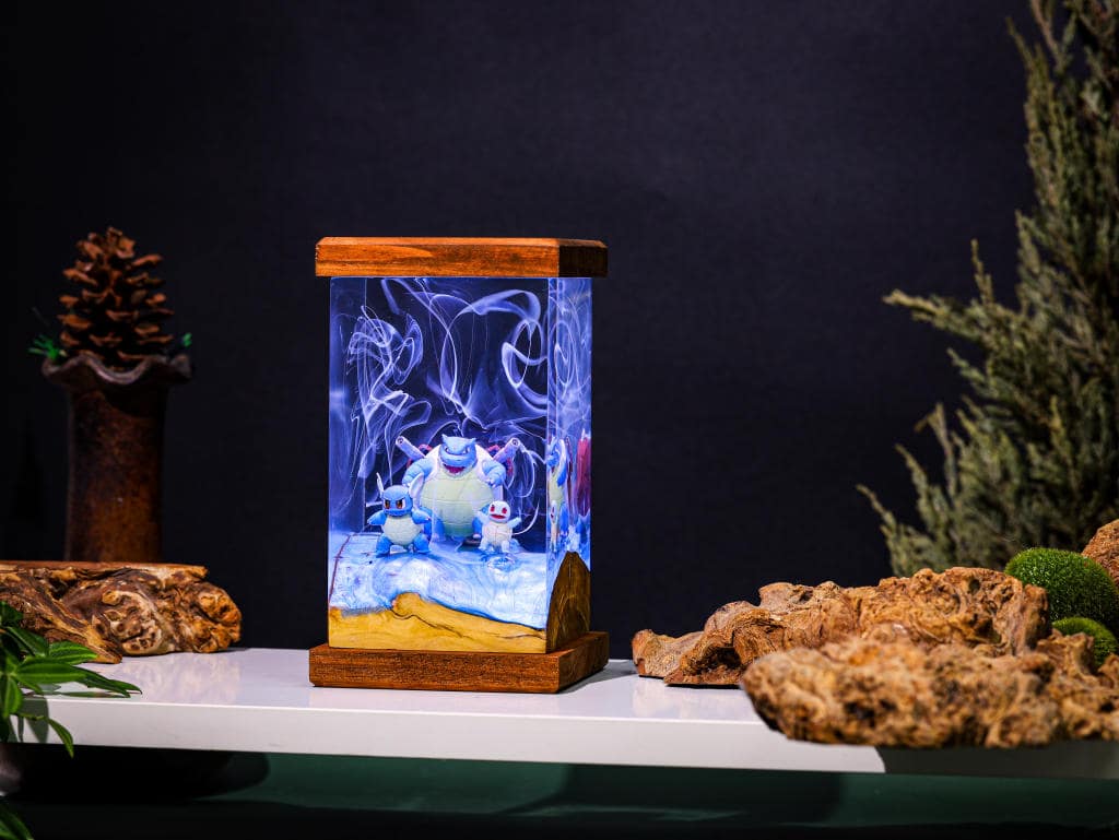 Blastoise Pokemon Epoxy Lamp 8 Blastoise Pokemon Epoxy Lamp