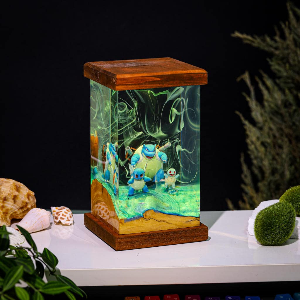 Blastoise Pokemon Epoxy Lamp 5 Blastoise Pokemon Epoxy Lamp