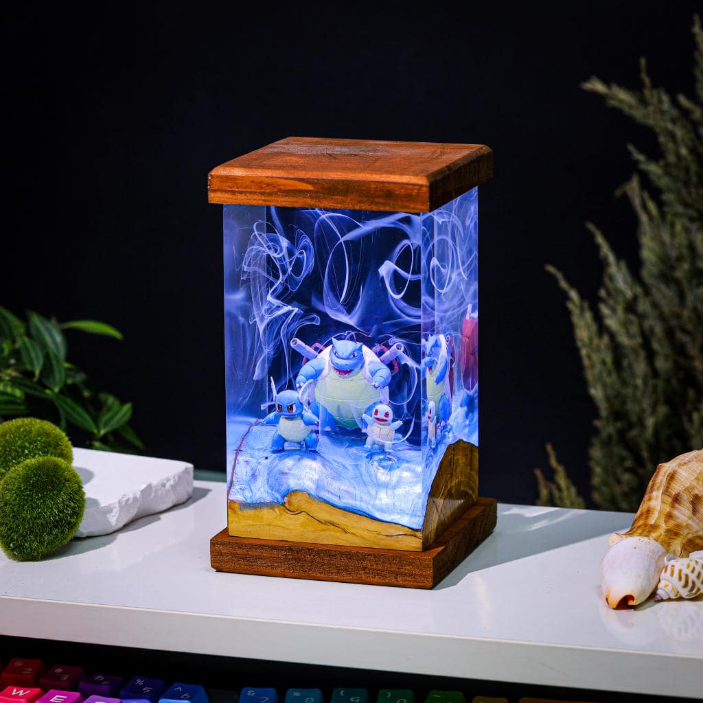 Blastoise Pokemon Epoxy Lamp 10 Blastoise Pokemon Epoxy Lamp