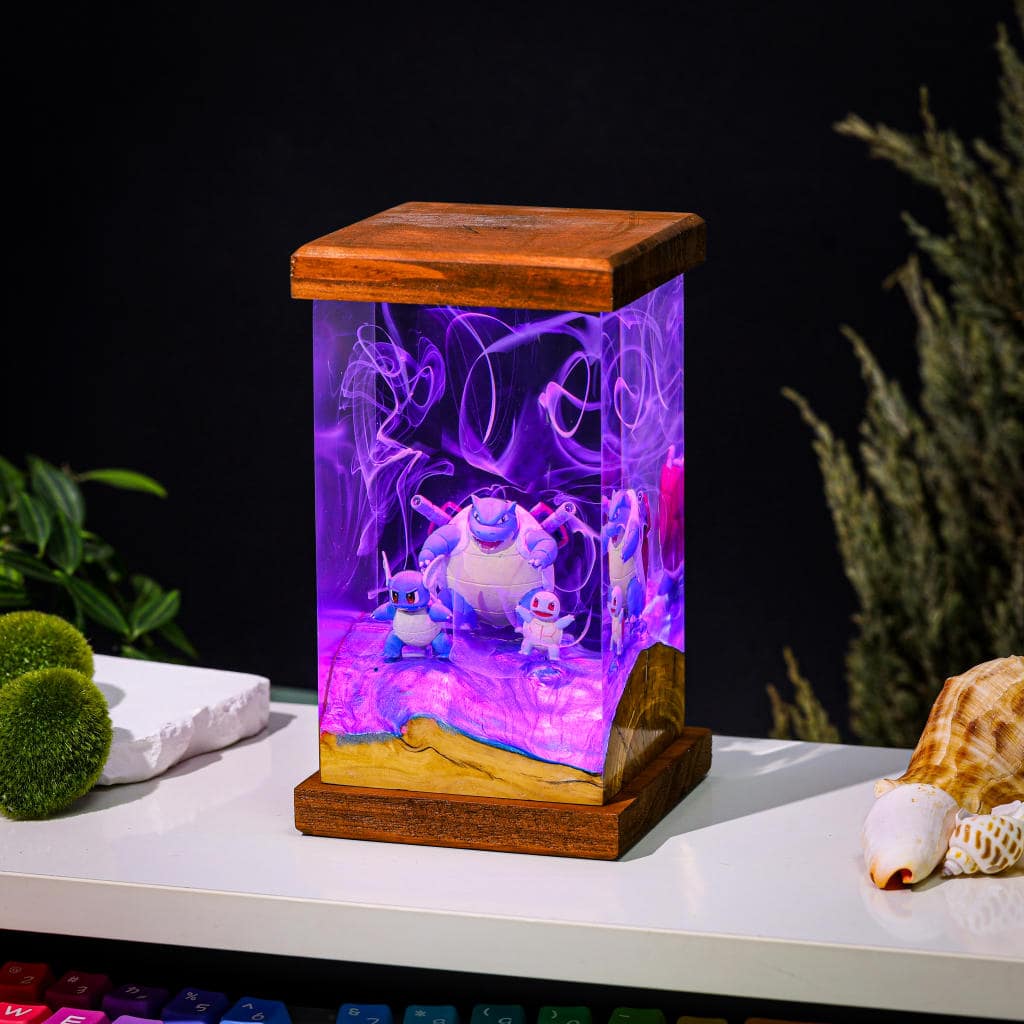 Blastoise Pokemon Epoxy Lamp 4 Blastoise Pokemon Epoxy Lamp