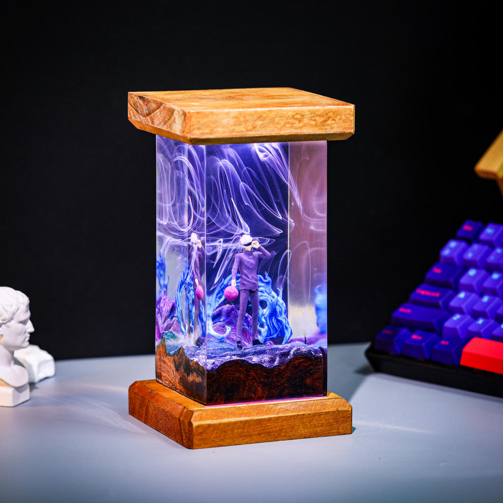 Gojo Satoru Epoxy Night Light 1 Gojo satoru night light