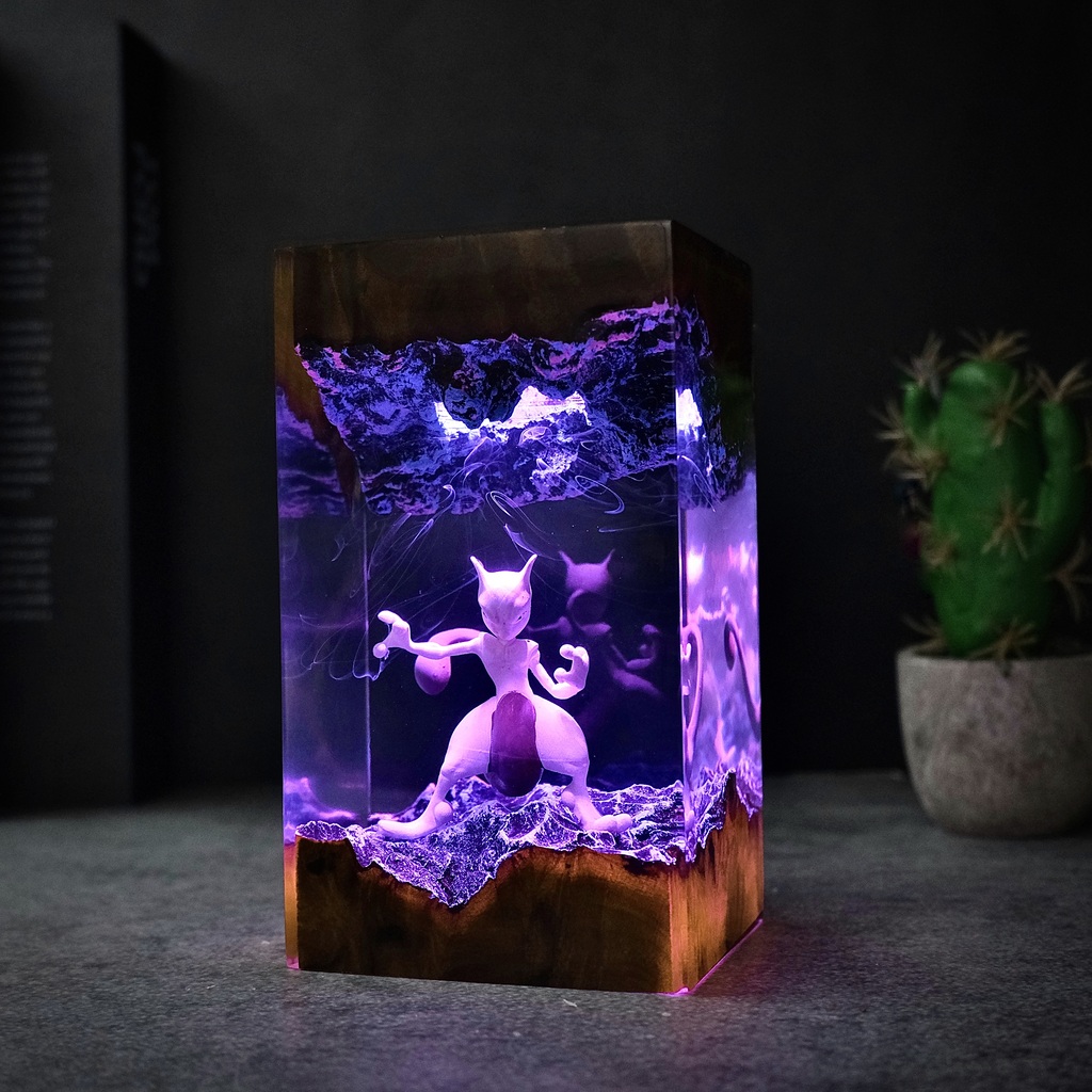 MEW and MEWTWO Epoxy Lamp 4 MEW and MEWTWO Epoxy Lamp