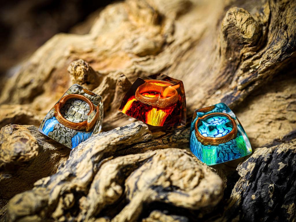Lord of the Ring Artisan Keycap ver 2 12 Lord of the ring artisan keycap ver 2