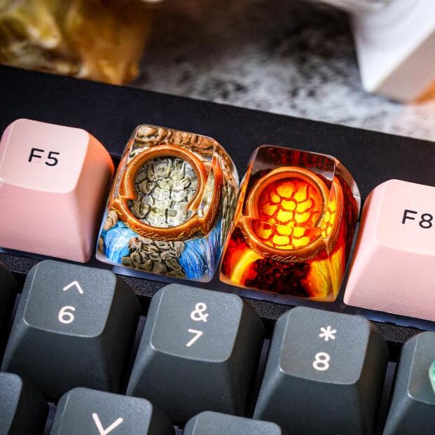 Artisan keycap 2個セット
