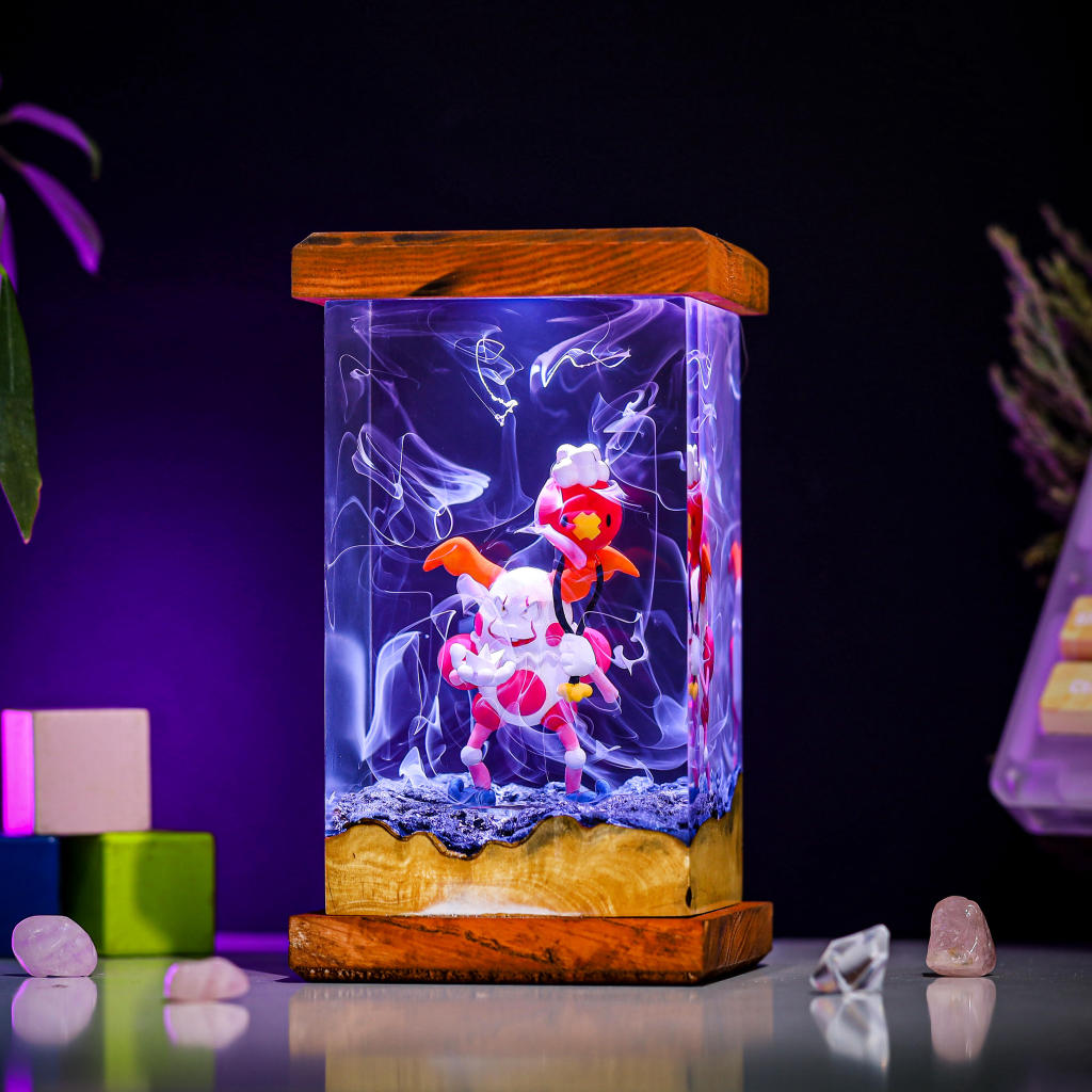 Mr. Mime Pokémon Epoxy Night Lamp 11 Mr. Mime Pokémon Epoxy Night Lamp