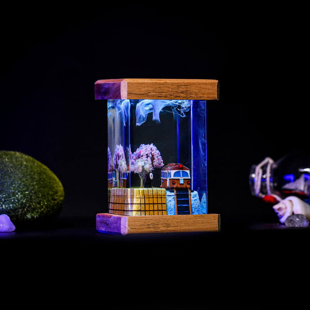 No Face Spirited Away Resin Night Light 2 No Face Spirited Away Resin Night Light