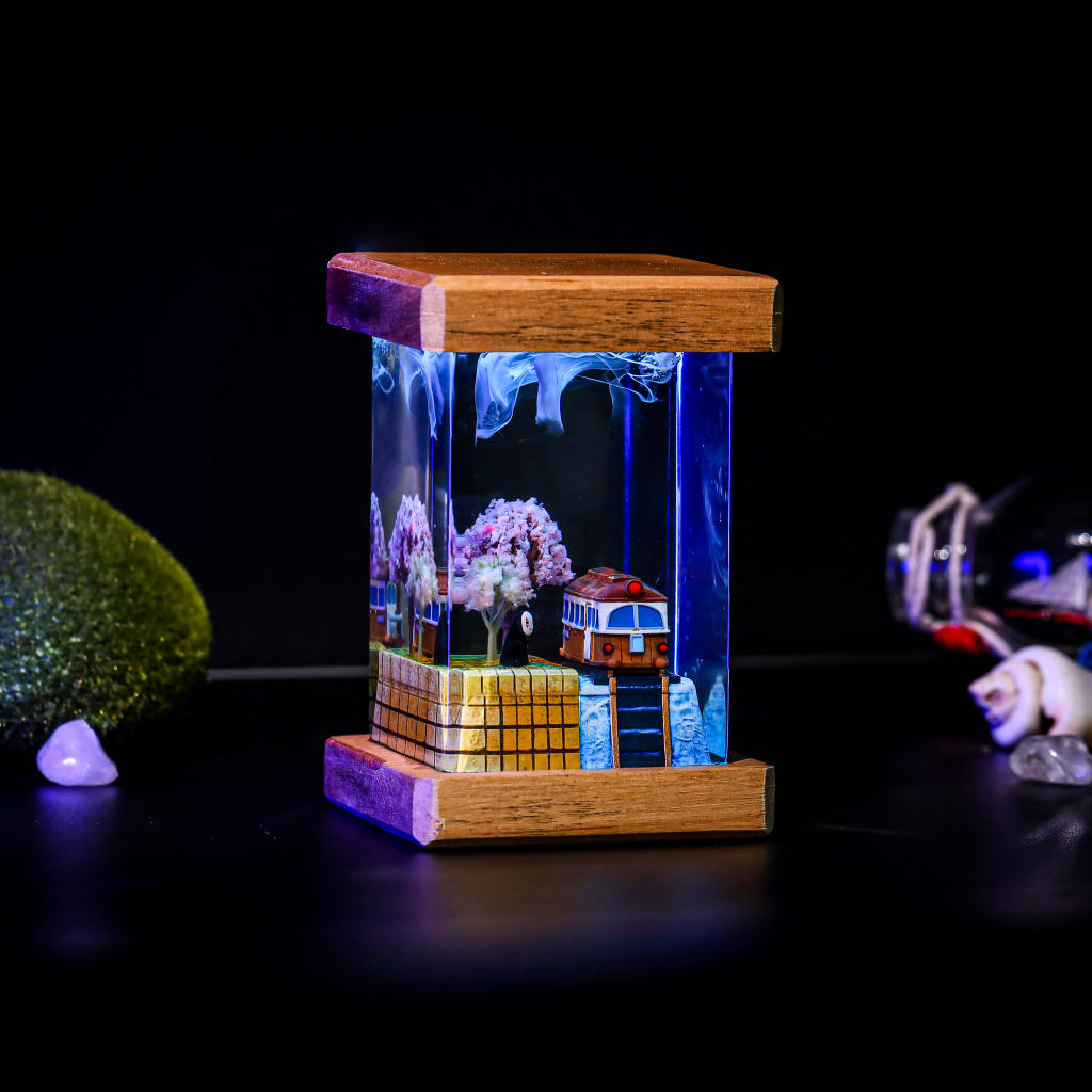 No Face Spirited Away Resin Night Light 3 No Face Spirited Away Resin Night Light