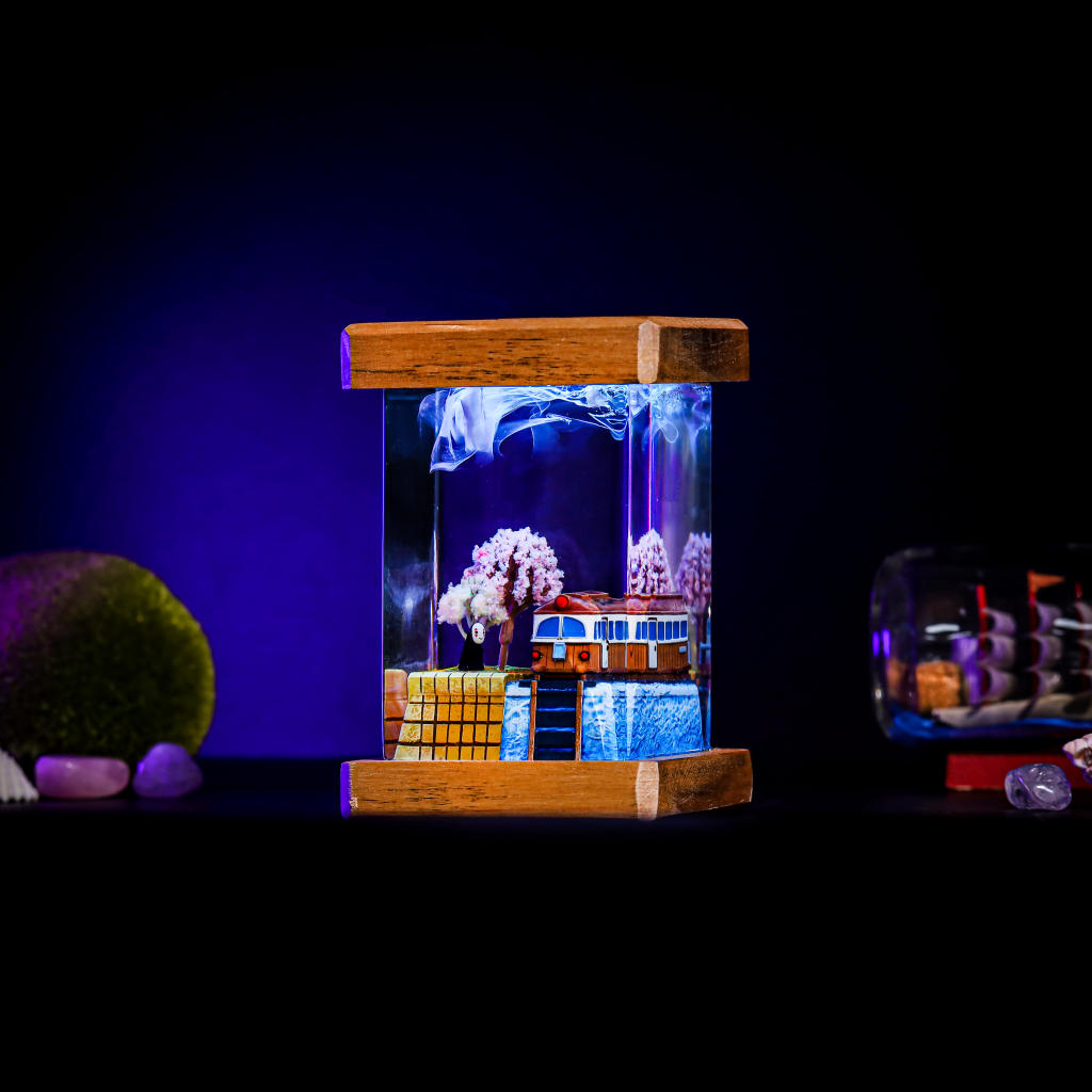 No Face Spirited Away Resin Night Light 4 No Face Spirited Away Resin Night Light
