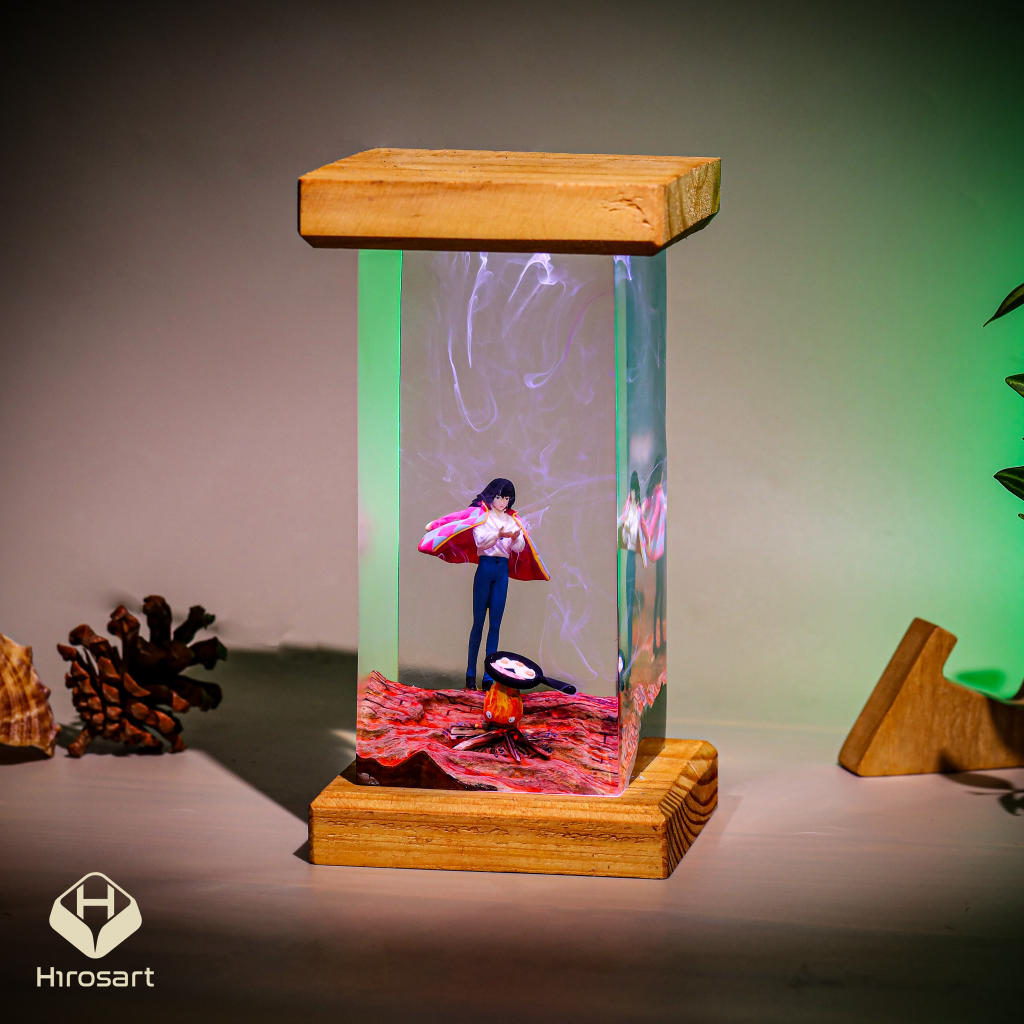 Howl's Moving Castle Epoxy Night Light 9 Howl's Moving Castle Epoxy Night Light
