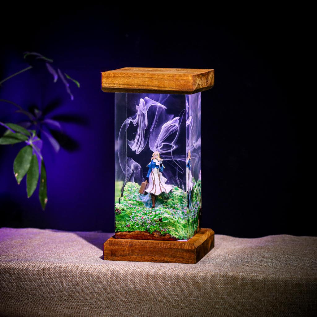 Violet Evergarden Epoxy Lamp 5 Violet Evergarden Epoxy Lamp