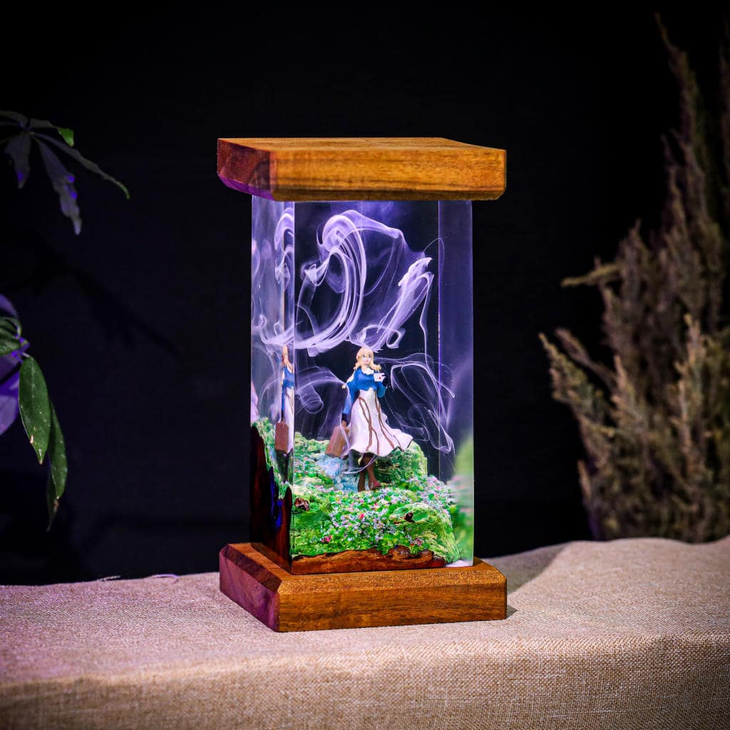 Violet Evergarden Epoxy Lamp 8 Violet Evergarden Epoxy Lamp