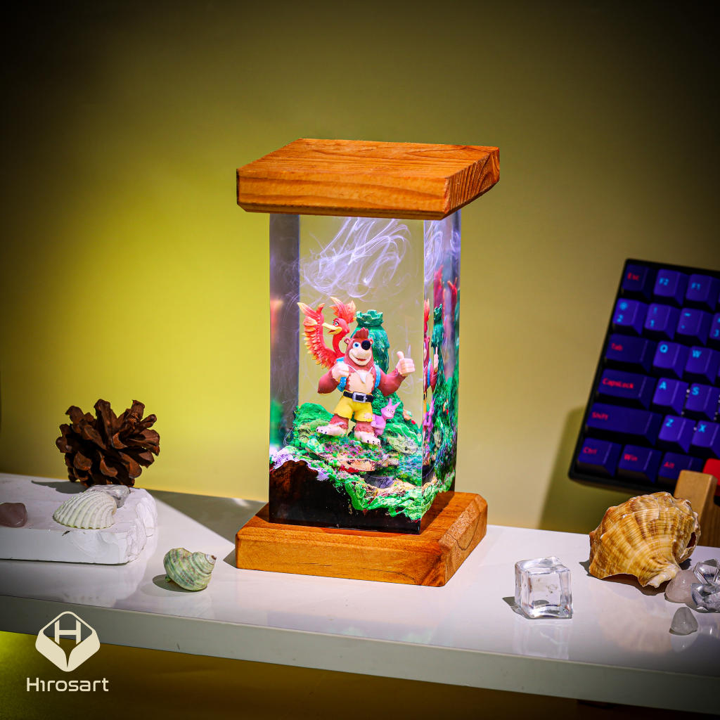 Banjo - Kazooie Resin Lamp 2 Banjo- Kazooie Resin Lamp