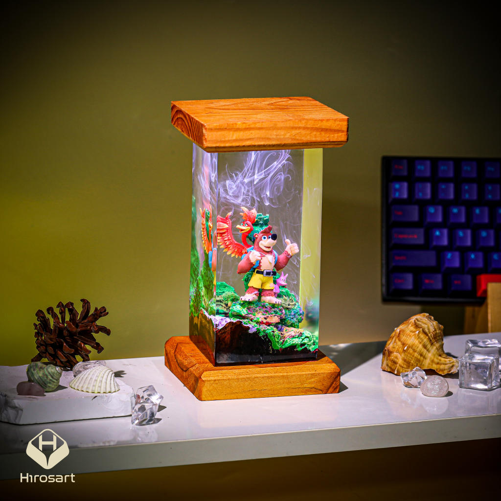 Banjo - Kazooie Resin Lamp - Hirosart