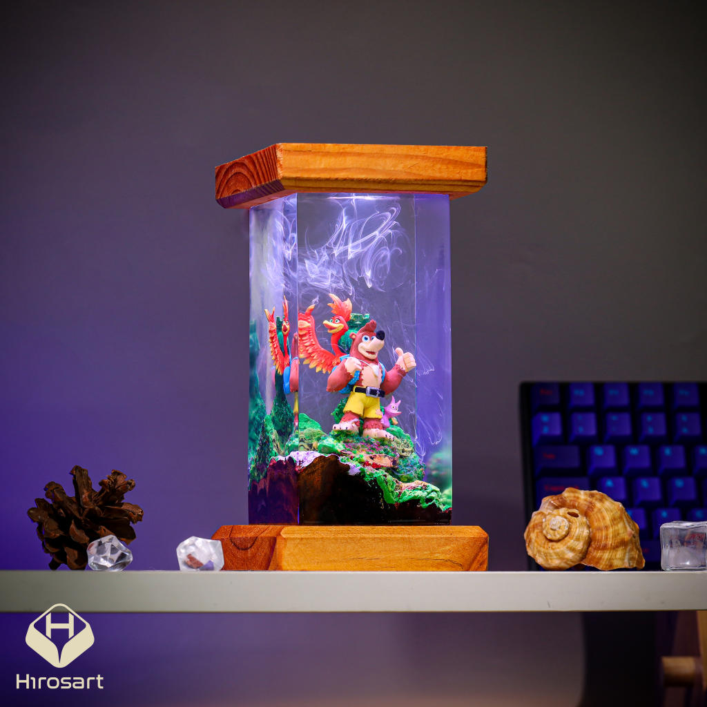 Banjo - Kazooie Resin Lamp 5 Banjo- Kazooie Resin Lamp