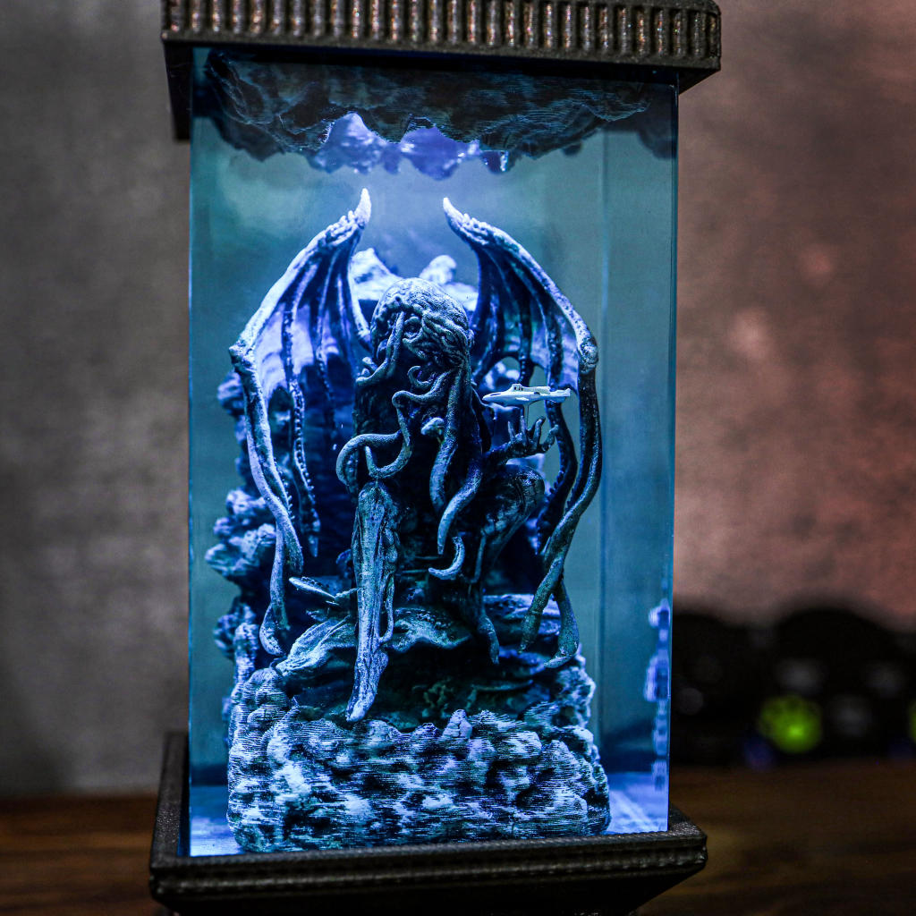 Cthulhu Diorama Light 10 Cthulhu Diorama Light
