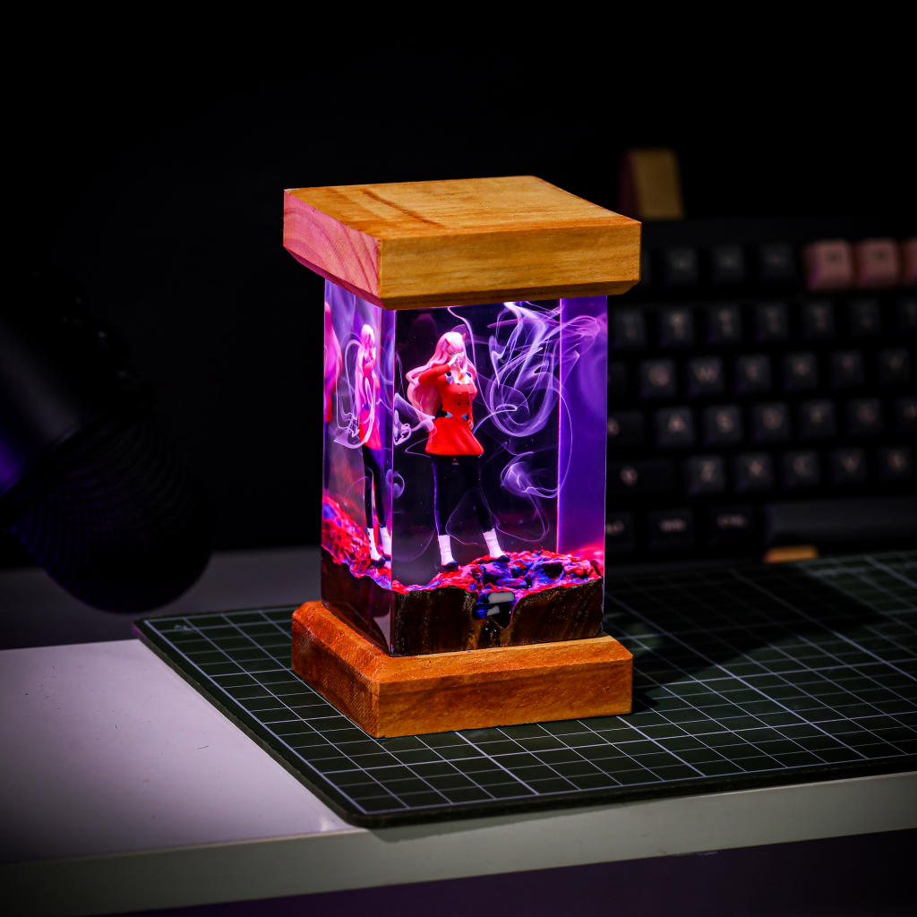 Darling In The Franxx Zero Two Resin Lamp 9 Darling In The Franxx Zero Two Resin Lamp