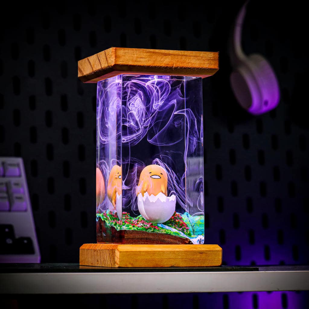 Gudetama Resin Lamp 2 Gudetama Resin Lamp