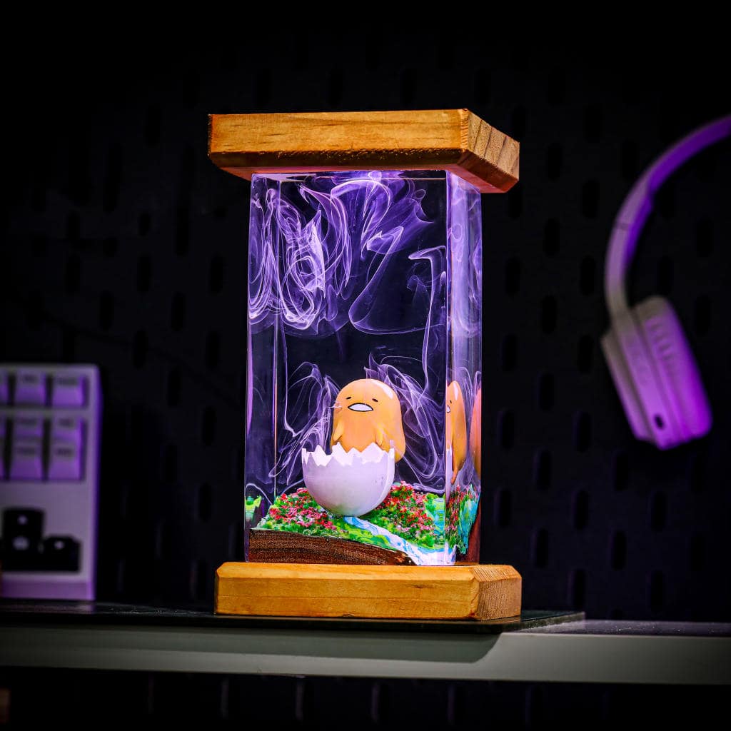 Gudetama Resin Lamp 1 Gudetama Resin Lamp